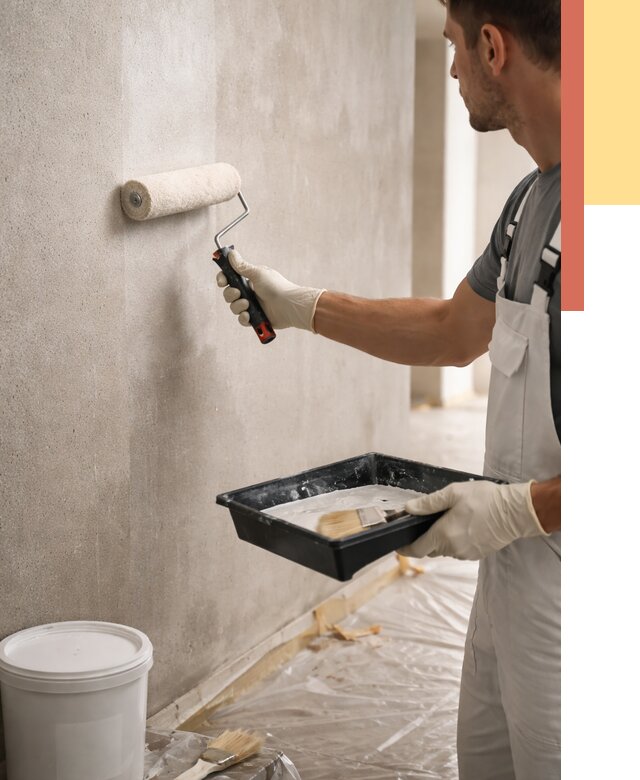 Грунтовка стен в Бузулуке от 2293 руб. м2 — быстро, недорого, с материалом | ОТДЕЛОЧНИК-Бзл