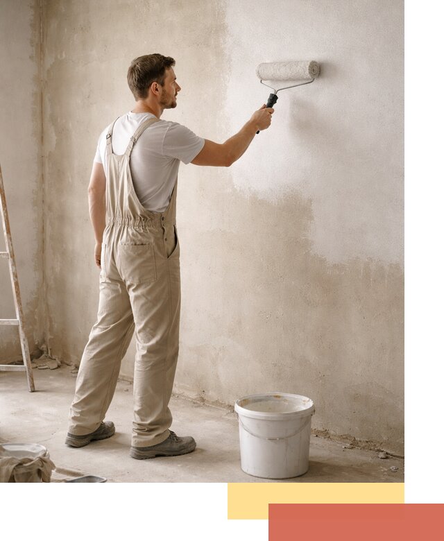 Грунтовка стен под отделку в Бузулуке профессиональным раствором