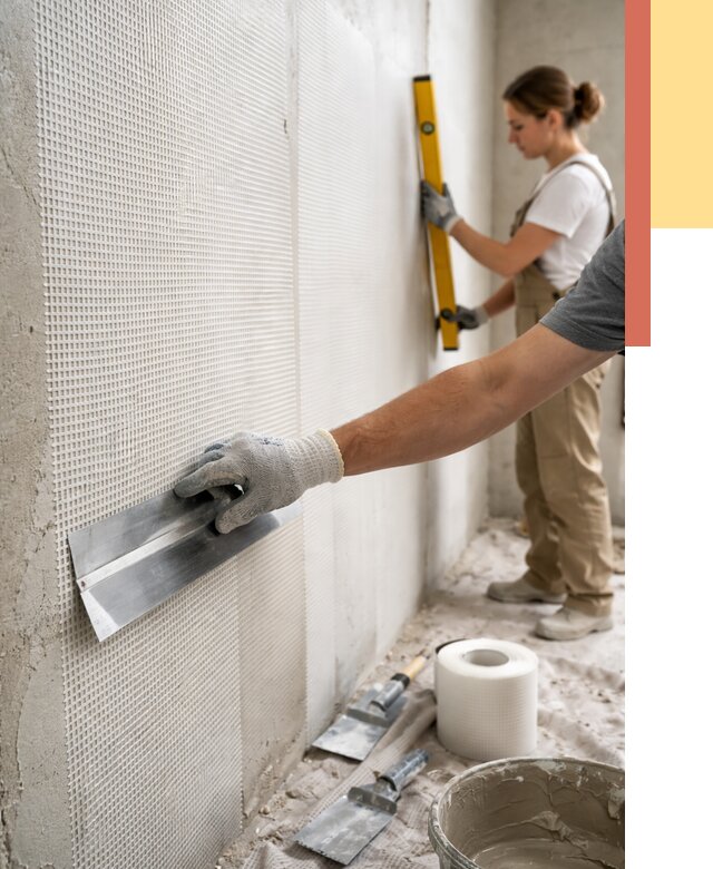 Армирование стен стеклосеткой в Бузулуке от 3336 руб. под ключ | ОТДЕЛОЧНИК-Бзл