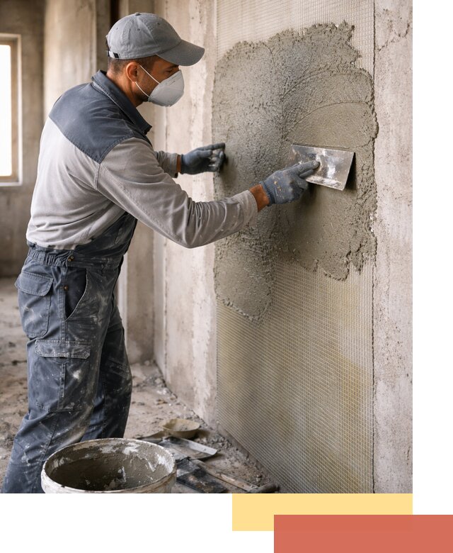 Штукатурка стен по сетке в Бузулуке под ключ качественно и быстро