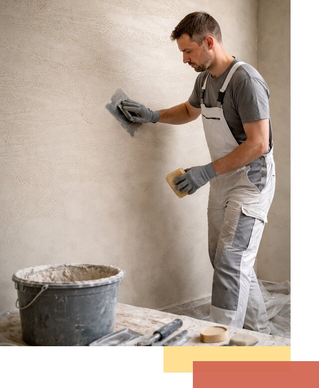 Декоративная штукатурка травертин в Бузулуке для стен и потолков