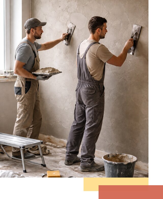 Ремонт декоративной штукатурки и восстановление фактуры в Бузулуке