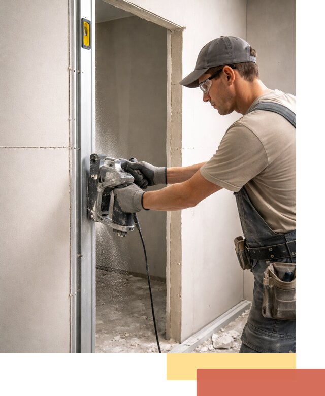 Устройство дверного проема в перегородке в Бузулуке