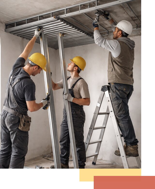 Монтаж реечного потолка под ключ в Бузулуке